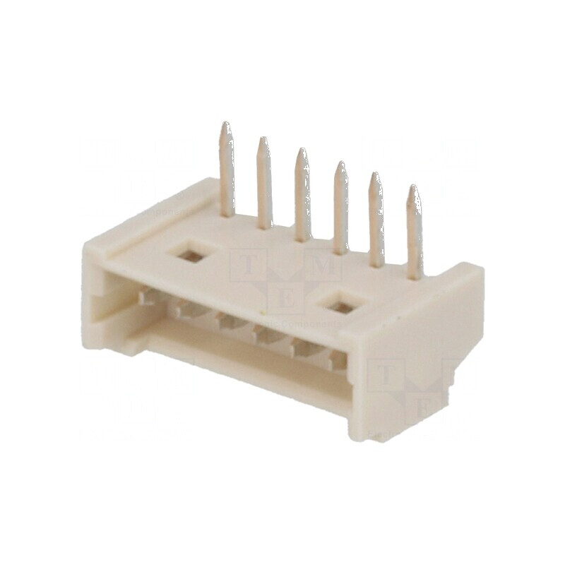 Conector cablu-placă soclu tată PicoBlade 1,25mm PIN 6 THT | Electronic-mag.ro | Componente Electronice