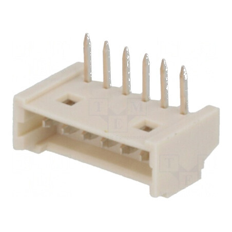 Conector cablu-placă soclu tată PicoBlade 1,25mm PIN 6 THT | Electronic-mag.ro | Componente Electronice
