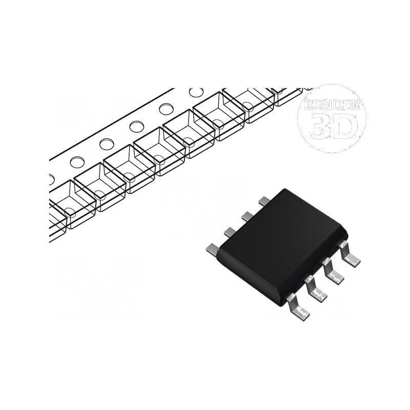 Memorie FLASH 8Mb SPI 1Mx8bit 108MHz SOP8 | Electronic-mag.ro | Componente Electronice Memorie FLASH 8Mb SPI 1Mx8bit 108MHz SOP8 | Electronic-mag.ro | Componente Electronice