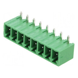 Regletă de conexiuni deconectabilă 3,81mm 8 piste soclu tată | Electronic-mag.ro | Componente Electronice