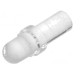 Tub LED rotund Ø3mm convex drept | Electronic-mag.ro | Componente Electronice