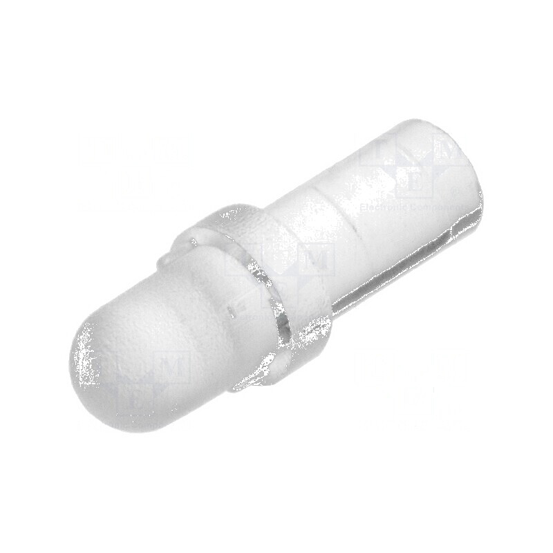Tub LED rotund Ø3mm convex drept | Electronic-mag.ro | Componente Electronice