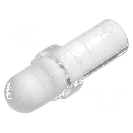 Tub LED rotund Ø3mm convex drept | Electronic-mag.ro | Componente Electronice