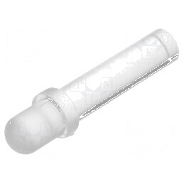 Tub LED rotund Ø3mm convex drept | Electronic-mag.ro | Componente Electronice