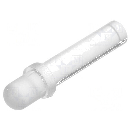 Tub LED rotund Ø3mm convex drept | Electronic-mag.ro | Componente Electronice