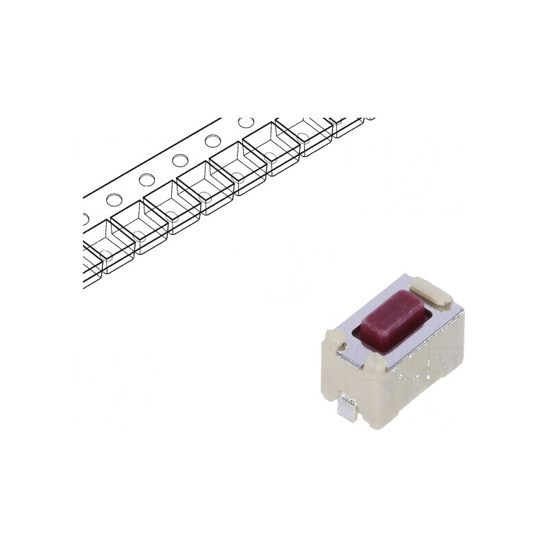 Microîntrerupător TACT SPST 0,05A 12VDC SMT 2,6N 4,3mm | Electronic-mag.ro | Componente Electronice Microîntrerupător TACT SPST 0,05A 12VDC SMT 2,6N 4,3mm | Electronic-mag.ro | Componente Electronice