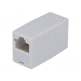 Adaptor 8p8c RJ45 Soclu Dual | Electronic-mag.ro | Componente Electronice