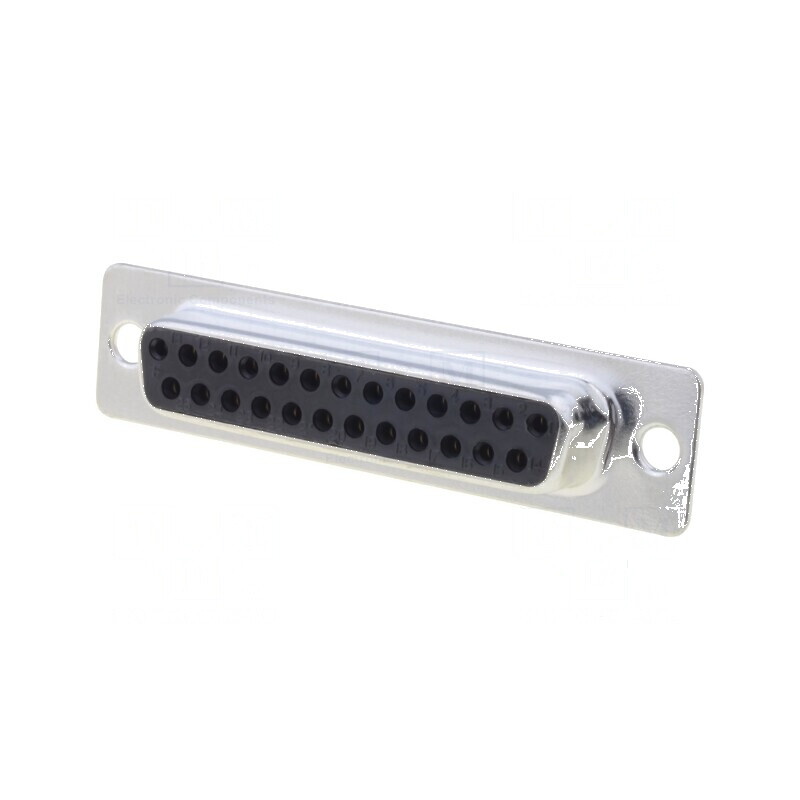 Mufă mamă D-Sub 25 PIN pe cablu lipire, contacte bronz-fosfor | Electronic-mag.ro | Componente Electronice Mufă mamă D-Sub 25 PIN pe cablu lipire, contacte bronz-fosfor | Electronic-mag.ro | Componente Electronice
