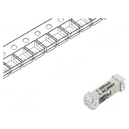 Siguranţă întârziere 200mA 250VAC 125VDC SMD cupru | Electronic-mag.ro | Componente Electronice