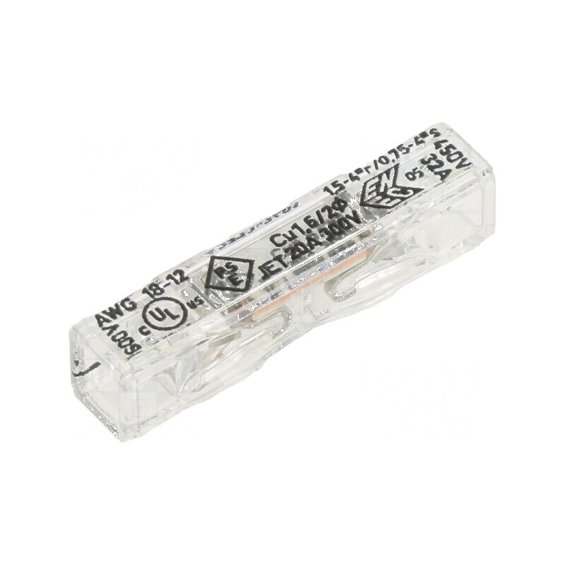 Bornă cu arc 2273, eliberare rapidă, 0,75÷4mm², 32A, 1 pistă | Electronic-mag.ro | Componente Electronice Bornă cu arc 2273, eliberare rapidă, 0,75÷4mm², 32A, 1 pistă | Electronic-mag.ro | Componente Electronice