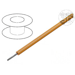 Cablu H05V-K LgY cu Secțiune de 0,5mm², Izolație PVC Portocalie, Tensiune 300V/500V | Electronic-mag.ro | Componente Electronice