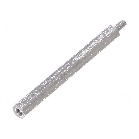 Piuliță Distanțieră Filetată 50mm cu Filet Intern M2,5 Hexagonală | Electronic-mag.ro | Componente Electronice
