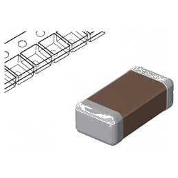 Inductor SMD 1210, Film Subțire, 10µH, 1,2A, 360mΩ, Interval Temperatură -55° până la 150°C, Toleranță ±20% | Electronic-mag.ro | Componente Electronice
