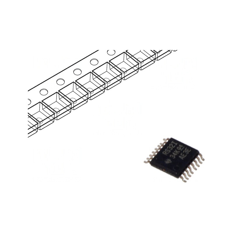 Interfață receptor declanșator RS232 250kbps - IC profesional pentru comunicații seriale | Electronic-mag.ro | Componente Electronice