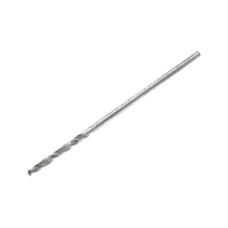 Burghiu HSS pentru metal Ø 0,9mm - Oţel Rapid de Înaltă Performanţă | Electronic-mag.ro | Componente Electronice