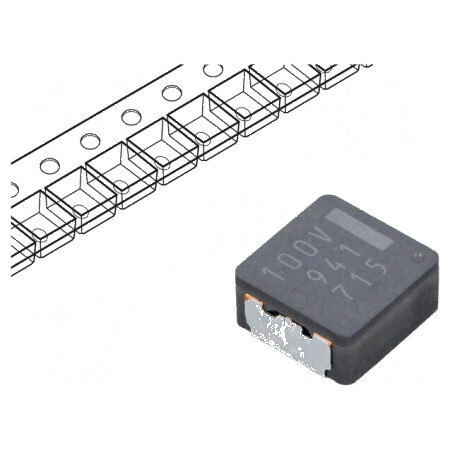 Inductor SMD 10uH 4,4A 41,6mΩ ±20% Dimensiuni 8,5x8x4mm Interval Temperatură -40÷150°C | Electronic-mag.ro | Componente Electronice