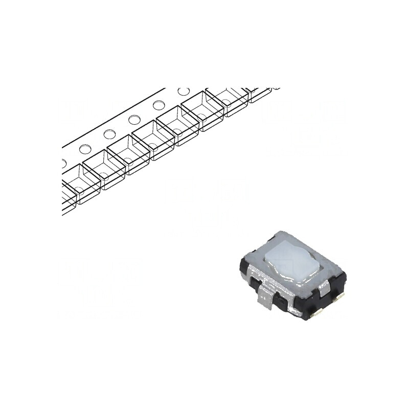 Microîntrerupător TACT SPST 0,02A/15VDC SMT Poz: 2 fără 2,1mm | Electronic-mag.ro | Componente Electronice Microîntrerupător TACT SPST 0,02A/15VDC SMT Poz: 2 fără 2,1mm | Electronic-mag.ro | Componente Electronice