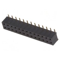 Conector şiruri pini soclu mamă 26 PIN verticale 2mm SMT - Componente electronice | Electronic-mag.ro | Componente Electronice