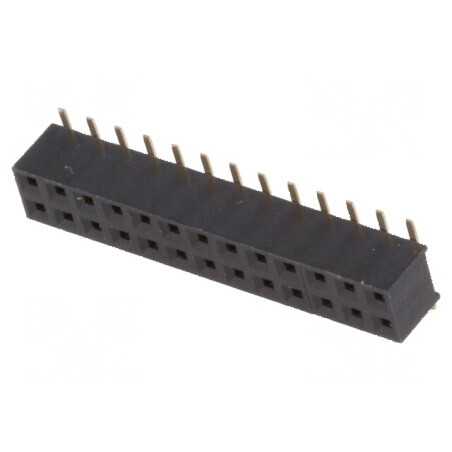 Conector şiruri pini soclu mamă 26 PIN verticale 2mm SMT - Componente electronice | Electronic-mag.ro | Componente Electronice