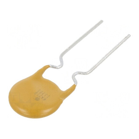 Siguranţă polimerică PTC 1,1A 30VDC THT 8,9x3x14mm PFRA - Componentă electronică de protecție  | Electronic-mag.ro | Componente Electronice