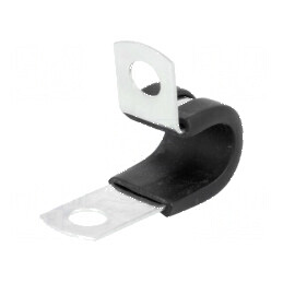 Clipsuri din Oţel Øbuclă 11,1mm, Lăţime 12,7mm, Øorificiu Montaj 6,7mm | Electronic-mag.ro | Componente Electronice