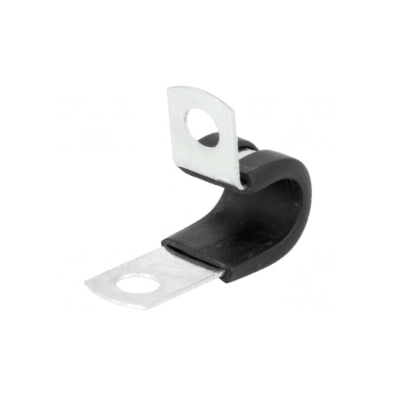 Clipsuri din Oţel Øbuclă 11,1mm, Lăţime 12,7mm, Øorificiu Montaj 6,7mm | Electronic-mag.ro | Componente Electronice