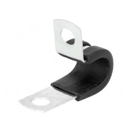 Clipsuri din Oţel Øbuclă 11,1mm, Lăţime 12,7mm, Øorificiu Montaj 6,7mm | Electronic-mag.ro | Componente Electronice