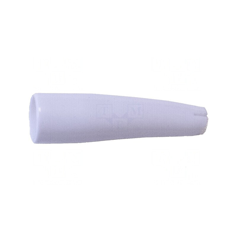 Izolator PVC Alb 3kV 46mm pentru Aplicații Electrice | Electronic-mag.ro | Componente Electronice