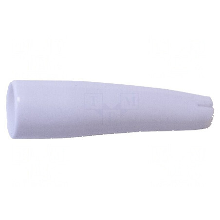 Izolator PVC Alb 3kV 46mm pentru Aplicații Electrice | Electronic-mag.ro | Componente Electronice