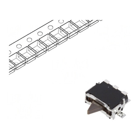 Comutator cu senzor Poz 3 SPDT 0,01A/5VDC 500mΩ Orizontal - Soluție de Comutare Profesională | Electronic-mag.ro | Componente Electronice