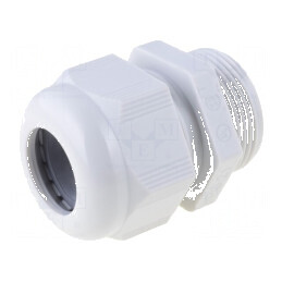 Garnitură de etanşare M16 1,5 IP68 din poliamidă gri pentru protecție împotriva apei și prafului | Electronic-mag.ro | Componente Electronice