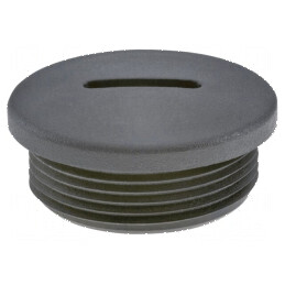 Capac de protecție PG29 IP54 din poliamidă neagră V-N-FS pentru cabluri de 8mm | Electronic-mag.ro | Componente Electronice