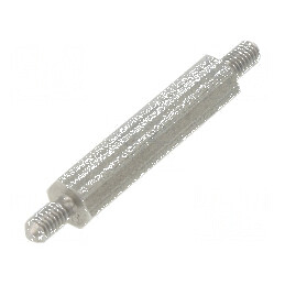 Piuliță Distanțieră Filetată Hexagonală 25mm Filet Exterior M3 | Electronic-mag.ro | Componente Electronice