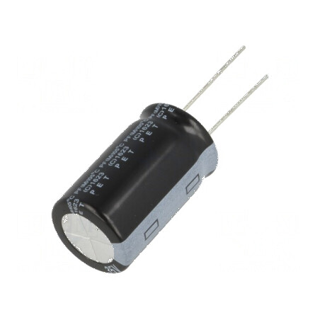 Condensator electrolitic THT 4700uF 35VDC Ø18x30mm ±20% - Componentă electronică de înaltă calitate | Electronic-mag.ro | Componente Electronice