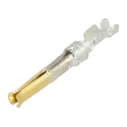 Pin mamă 20 din aliaj de cupru aurit, compatibil cu cabluri de 0,08÷0,22mm² (28AWG÷24AWG) | Electronic-mag.ro | Componente Electronice