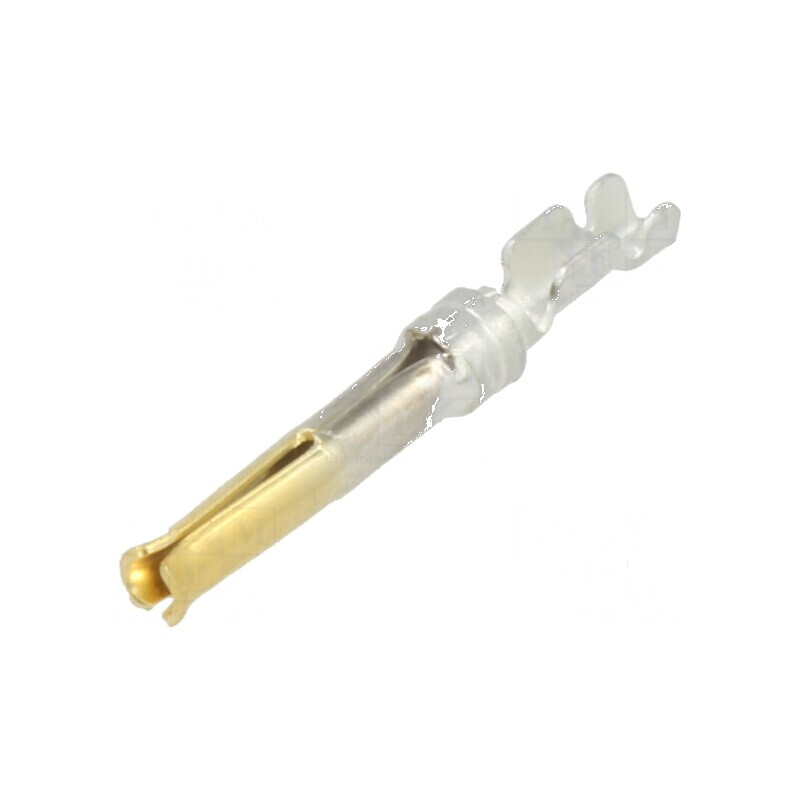 Pin mamă 20 din aliaj de cupru aurit, compatibil cu cabluri de 0,08÷0,22mm² (28AWG÷24AWG) | Electronic-mag.ro | Componente Electronice