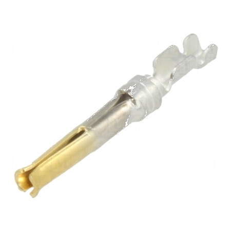 Pin mamă 20 din aliaj de cupru aurit, compatibil cu cabluri de 0,08÷0,22mm² (28AWG÷24AWG) | Electronic-mag.ro | Componente Electronice