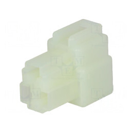 FF 250 REC HSG 3P Nylon Natural - Conector de Nylon pentru Aplicații Industriale | Electronic-mag.ro | Componente Electronice