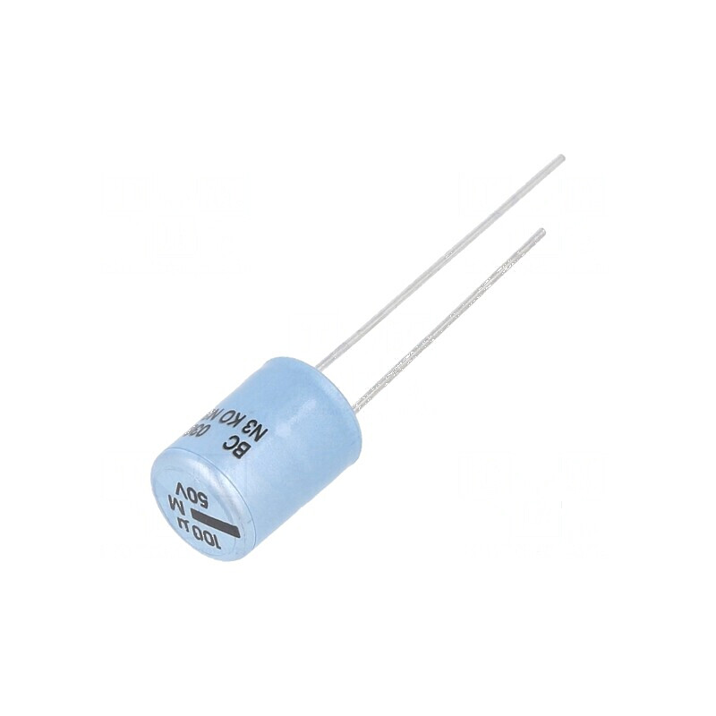 Condensator Electrolitic THT 100uF 50VDC Ø8,2x11mm ±20% - Componentă Electronică de Calitate | Electronic-mag.ro | Componente Electronice Condensator Electrolitic THT 100uF 50VDC Ø8,2x11mm ±20% - Componentă Electronică de Calitate | Electronic-mag.ro | Componente Electronice