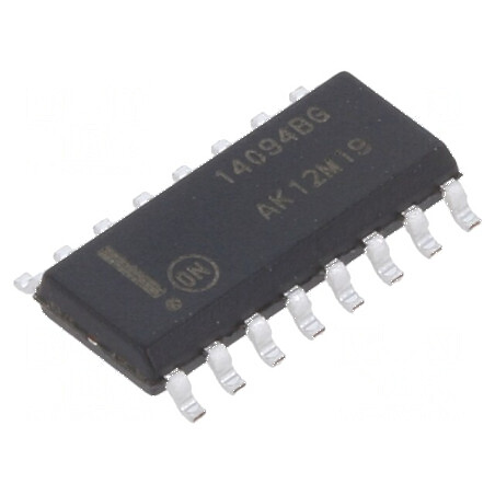 IC digital 8bit CMOS SMD SO16 3÷18VDC - Deplasare și Stocare | Electronic-mag.ro | Componente Electronice