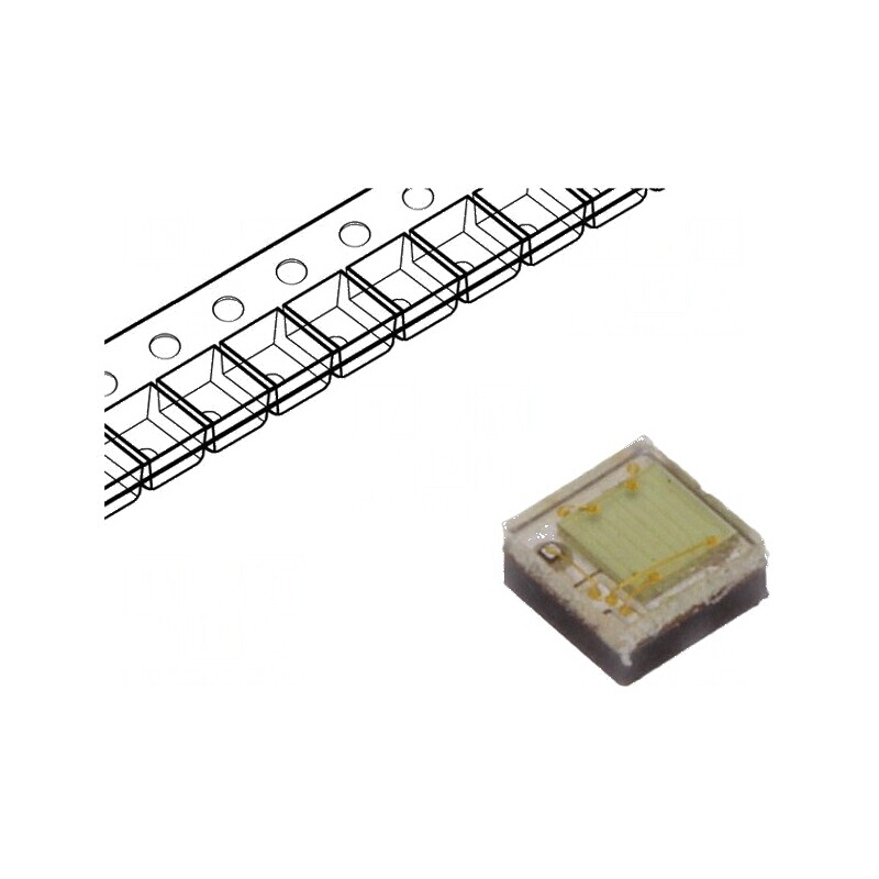 LED Verde 130° 350mA - 515÷535nm, 80÷94lm, Dimensiuni 1,6x1,6x0,75mm | Electronic-mag.ro | Componente Electronice LED Verde 130° 350mA - 515÷535nm, 80÷94lm, Dimensiuni 1,6x1,6x0,75mm | Electronic-mag.ro | Componente Electronice