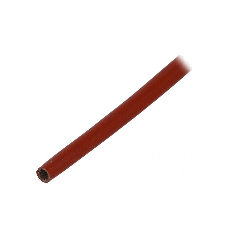 Manşon electroizolant din fibră de sticlă cărămiziu, rezistent la temperaturi între -60 şi 250°C | Electronic-mag.ro | Componente Electronice Manşon electroizolant din fibră de sticlă cărămiziu, rezistent la temperaturi între -60 şi 250°C | Electronic-mag.ro | Componente Electronice