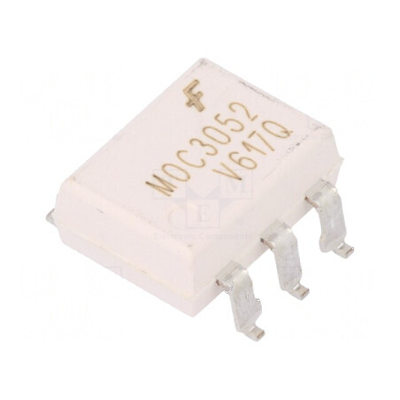 Optotriac 4,17kV DIP6 MOC3052M cu 1kV/μs - Componentă electronică pentru aplicații industriale | Electronic-mag.ro | Componente Electronice