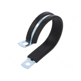 Clipsuri din oțel Ø buclă 41-44,5mm, lățime 13mm, orificiu montare 6,5mm, SL W1 | Electronic-mag.ro | Componente Electronice