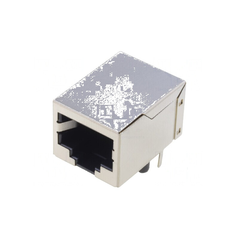Conector RJ45 Soclu Ecranat 8 PIN 8P8C THT pentru Rețea Ethernet | Electronic-mag.ro | Componente Electronice Conector RJ45 Soclu Ecranat 8 PIN 8P8C THT pentru Rețea Ethernet | Electronic-mag.ro | Componente Electronice