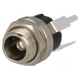 Conector de alimentare DC, soclu tată 5,5/2,5mm, 9mm - Compatibil cu diverse dispozitive electrice | Electronic-mag.ro | Componente Electronice