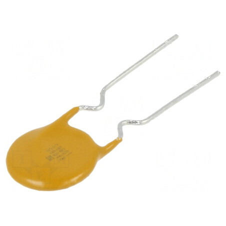 Siguranţă polimerică PTC 650mA 60VDC THT 9,7x3,1x15,2mm PFRA pentru protecţia circuitelor electrice | Electronic-mag.ro | Componente Electronice