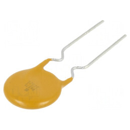 Siguranță polimerică PTC 750mA 60VDC THT 10,4x3,1x16mm PFRA - Componentă electronică de protecție | Electronic-mag.ro | Componente Electronice