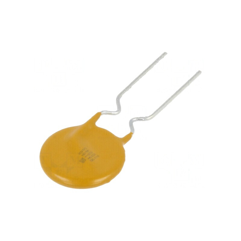 Siguranță polimerică PTC 1,6A 30VDC THT 10,2x3x16,8mm PFRA - Componente electronice de protecție | Electronic-mag.ro | Componente Electronice