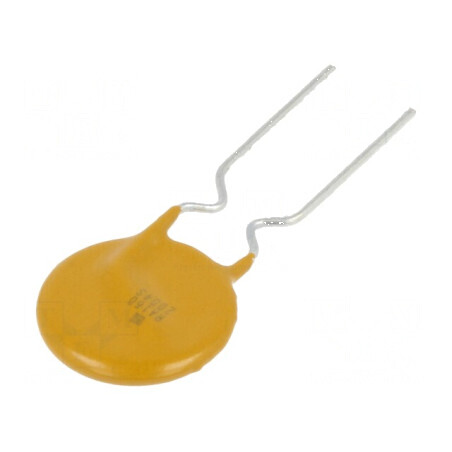 Siguranță polimerică PTC 1,6A 30VDC THT 10,2x3x16,8mm PFRA - Componente electronice de protecție | Electronic-mag.ro | Componente Electronice